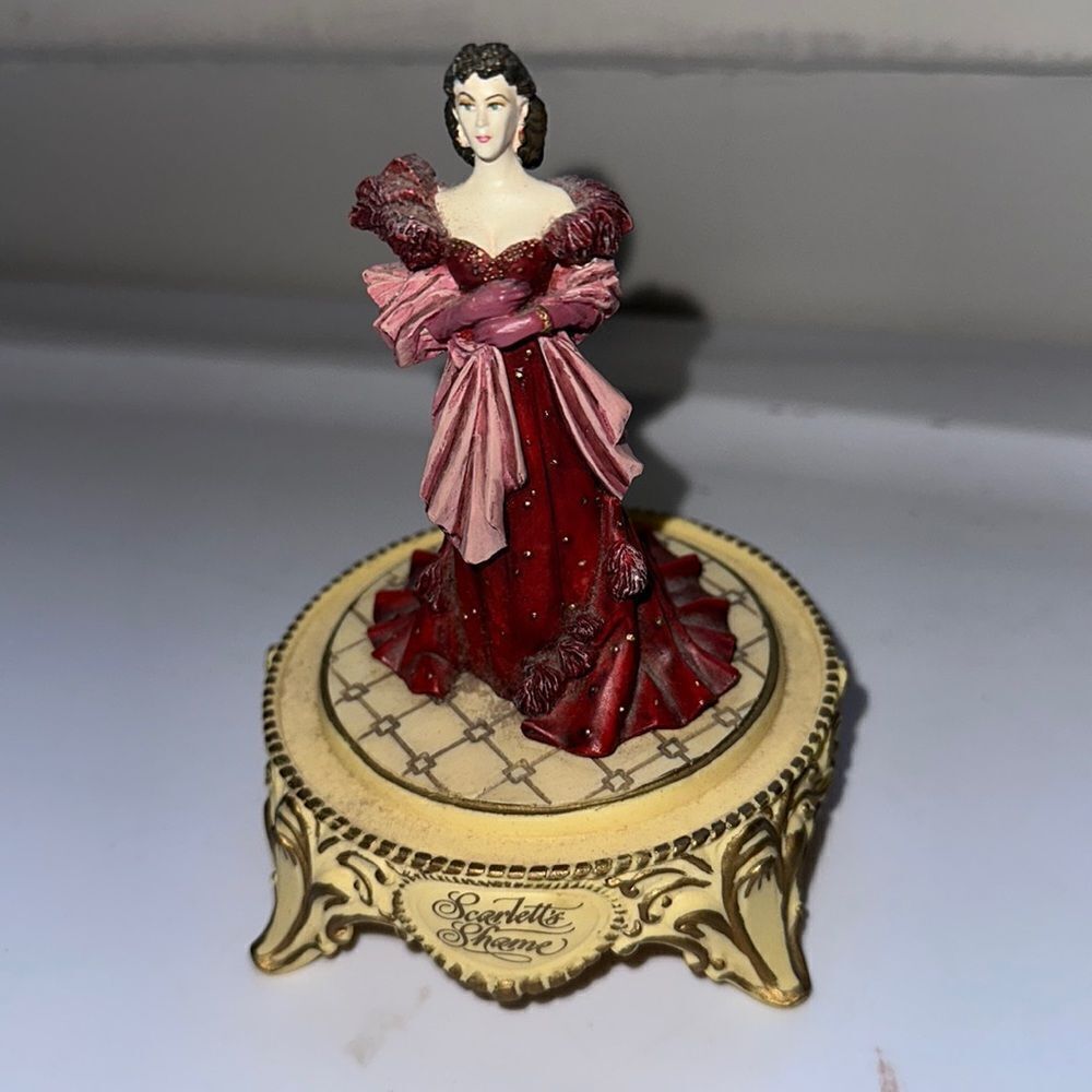 Vintage 1993 Franklin Mint Scarlett’s Shame figurine Gone‎ With The Wind